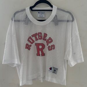 Champion Rutgers Mesh Football Jersey